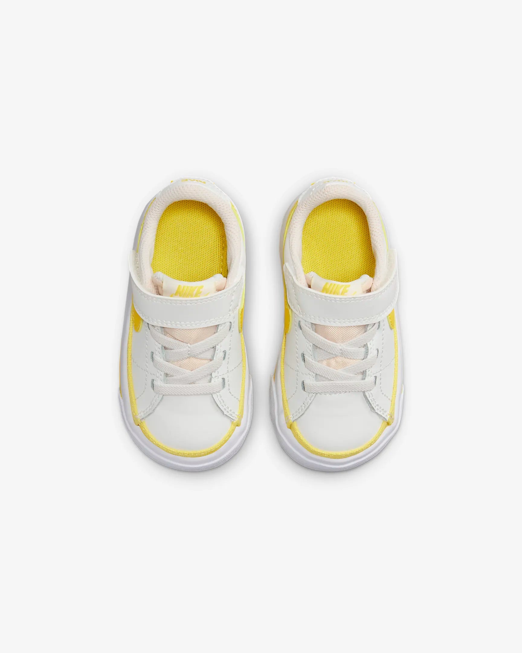 Nike Nike INFANT'S Court Legacy YELLOW/WHITE SHOE - INSPORT
