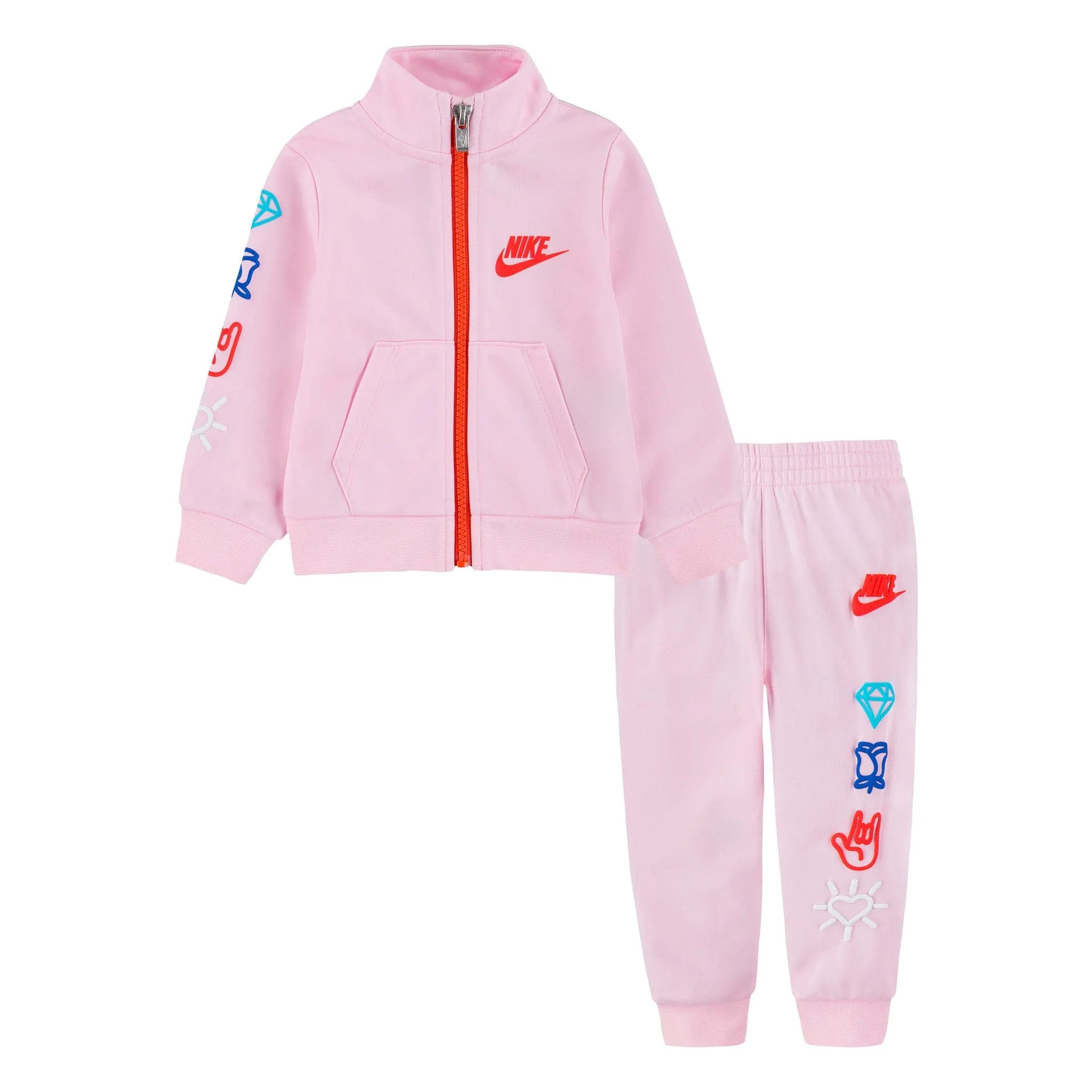 Nike NIKE INFANT'S DAY TRICOT PINK 2 SET TRACKSUIT - INSPORT