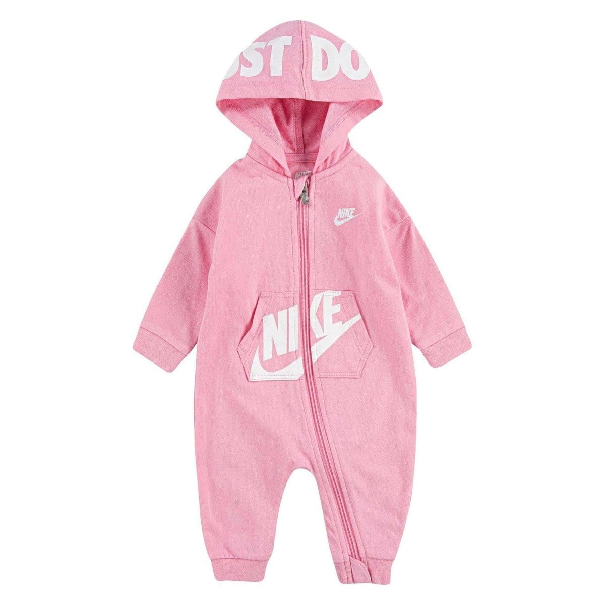 Nike NIKE INFANT'S HOODED PINK COVERALL ONESIE - INSPORT