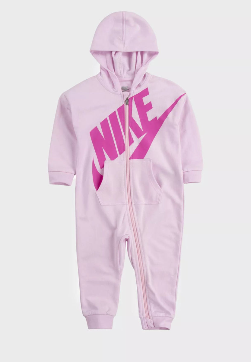 Pink nike onesie online