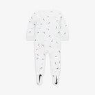 Nike NIKE INFANT'S SWOOSHFETTI COVERALL WHITE ONESIE - INSPORT