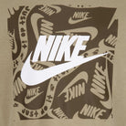 Nike NIKE JUNIOR BRANDMARK SQUAR KHAKI/BROWN TEE - INSPORT