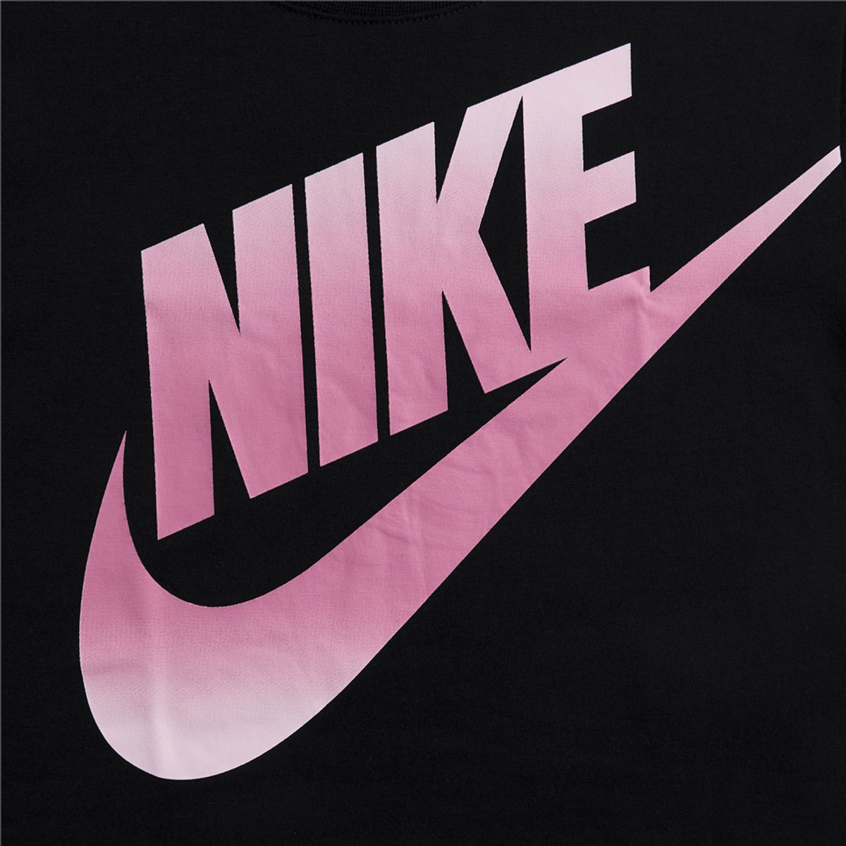 black and pink nike shirt