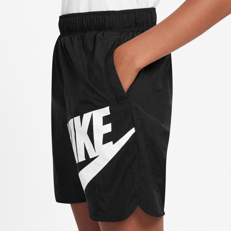 Nike NIKE JUNIOR HBR BLACK SHORTS - INSPORT