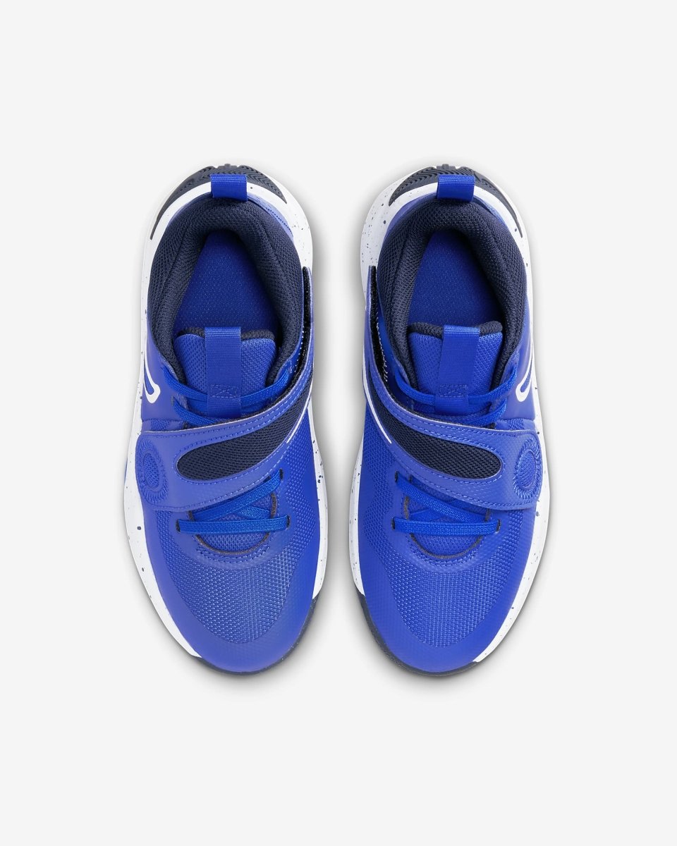 Nike blue slip store ons