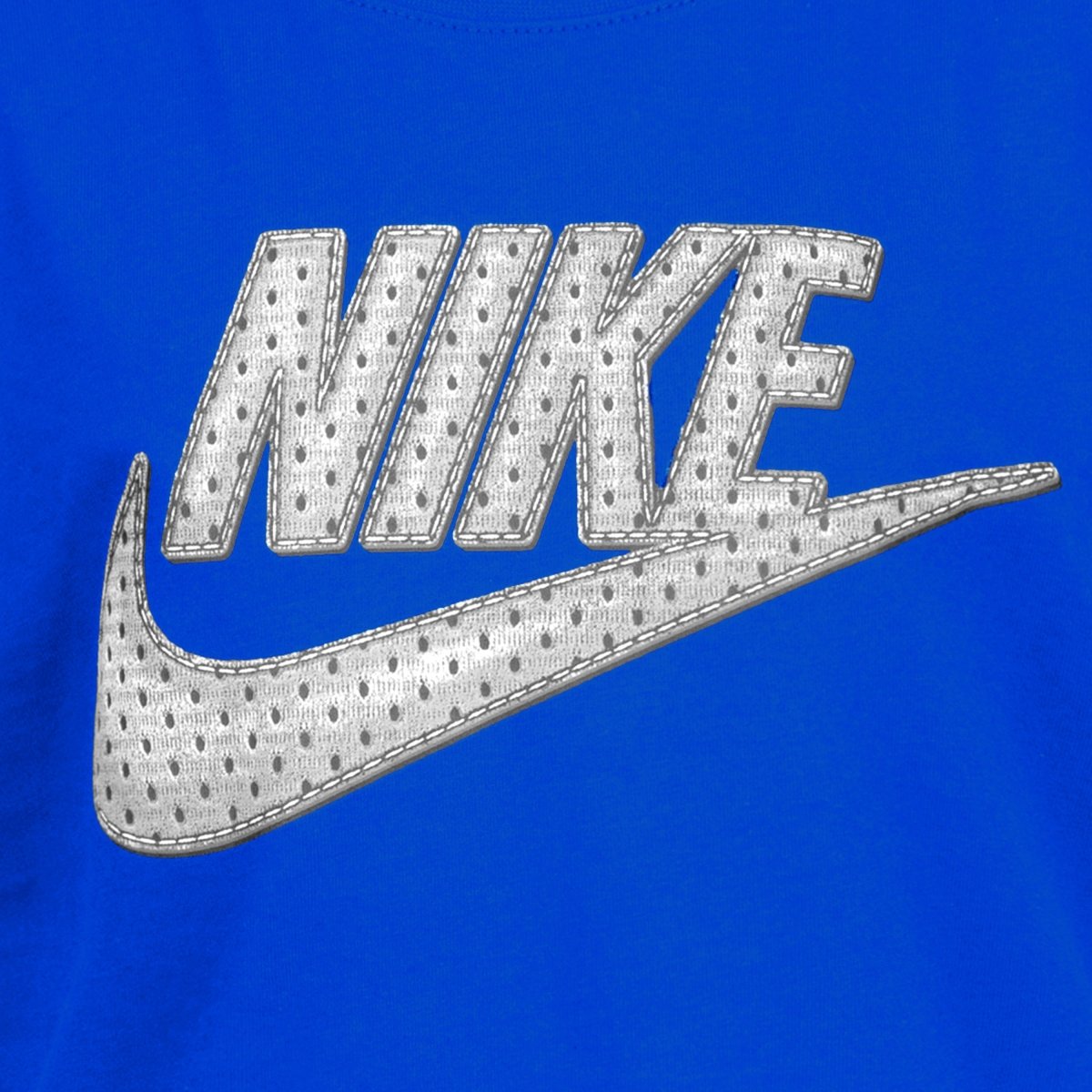 Nike NIKE JUNIOR MESH FUTURA BLUE TEE - INSPORT
