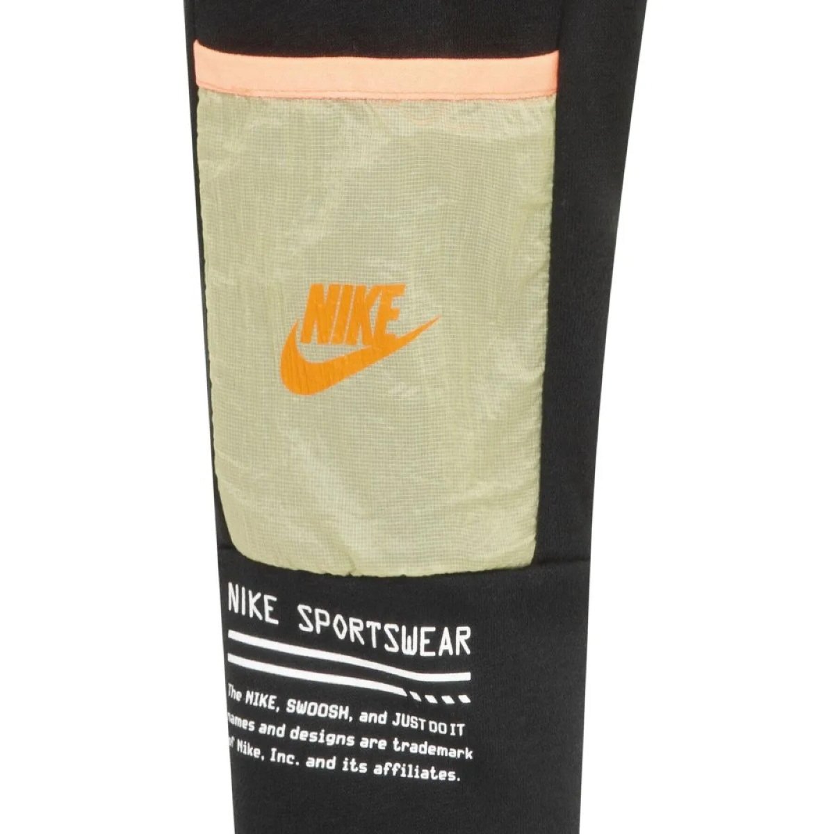 Nike NIKE JUNIOR PAINT BLACK TRACKPANT - INSPORT