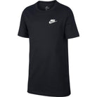 Nike NIKE JUNIOR SPORTSWEAR BLACK TEE - INSPORT