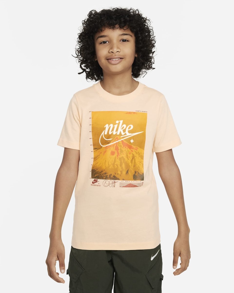 Nike NIke Kids Sportswear Tee - Peach - INSPORT