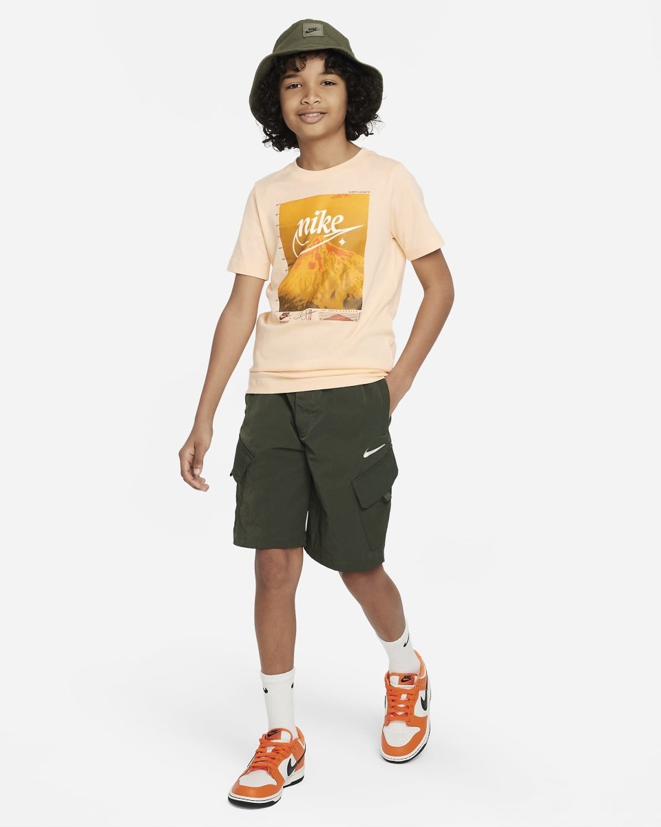 Nike NIke Kids Sportswear Tee - Peach - INSPORT