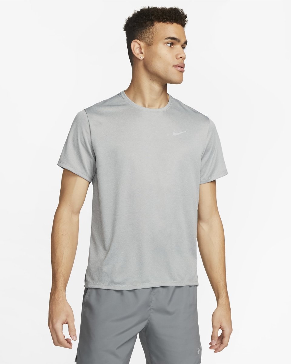 Nike NIKE MEN'S Miler Dri-FIT UV GREY TEE - INSPORT