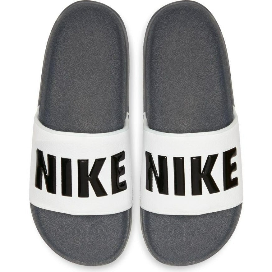 Nike NIKE MEN'S OFFCOURT WHITE SLIDES - INSPORT