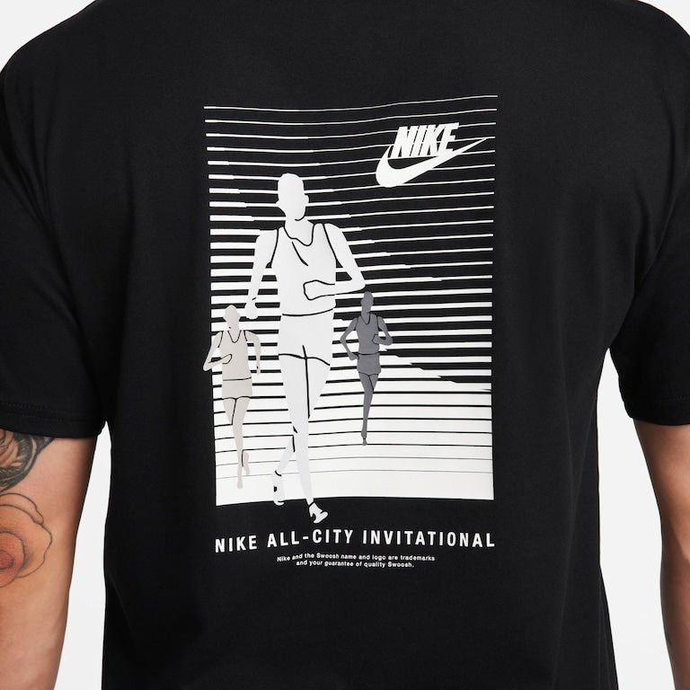 Nike NIKE MEN'S SPORTSWEAR BLACK TEE - INSPORT