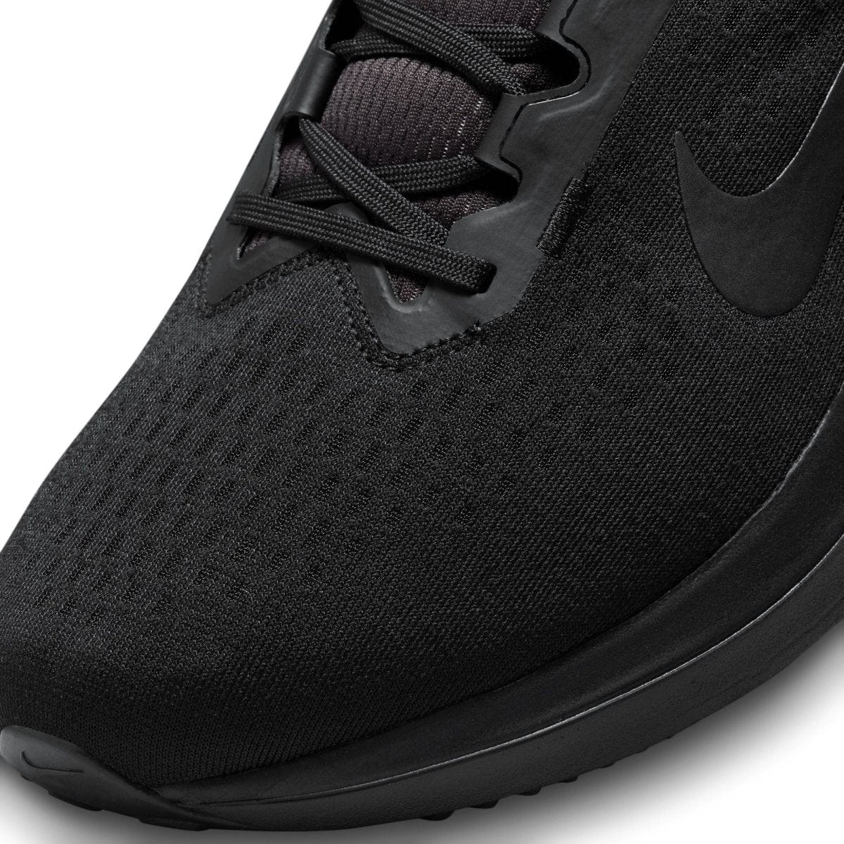 Nike NIKE MEN'S WINFLO 10 TRIPLE BLACK ROAD RUNNING SHOES - INSPORT
