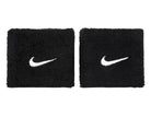 Nike NIKE SWOOSH black WRISTBAND - INSPORT