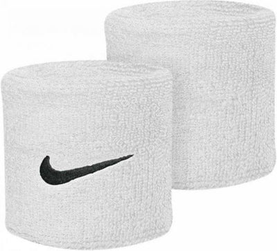 Nike NIKE SWOOSH WHITE WRISTBAND - INSPORT