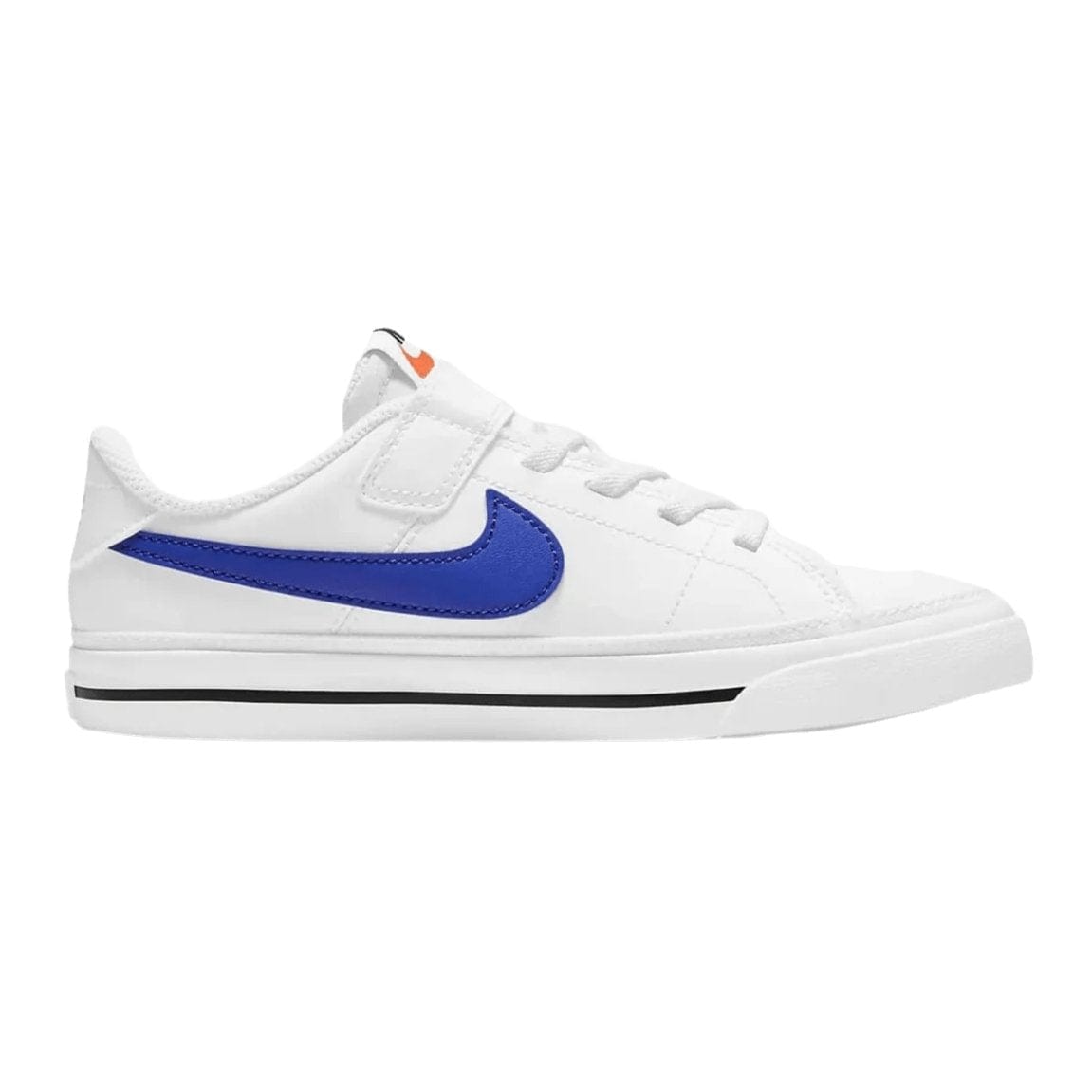 Nike NIKE TODDLER'S COURT LEGACY WHITE/BLUE SHOES - INSPORT