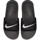 Nike NIKE TODDLER'S & JUNIOR KAWA BLACK SLIDES - INSPORT