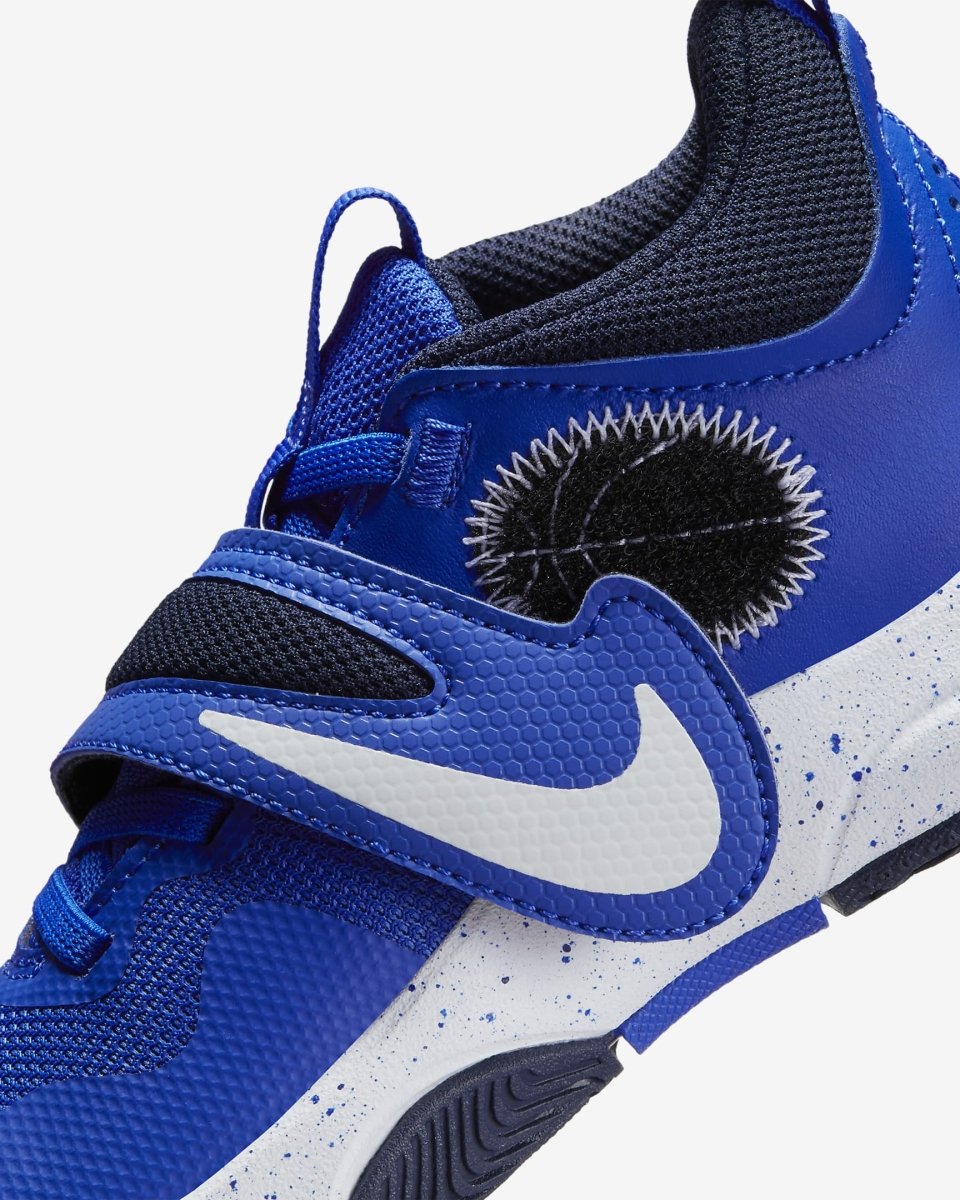 Blue nike youth basketball 2024 shoes