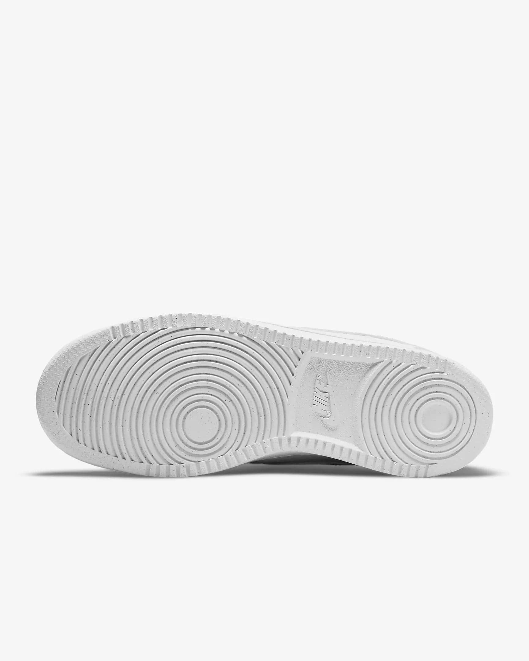 Nike NIKE WOMEN'S COURT VISION LOW NEXT NATURE TRIPLE WHITE SHOES - INSPORT