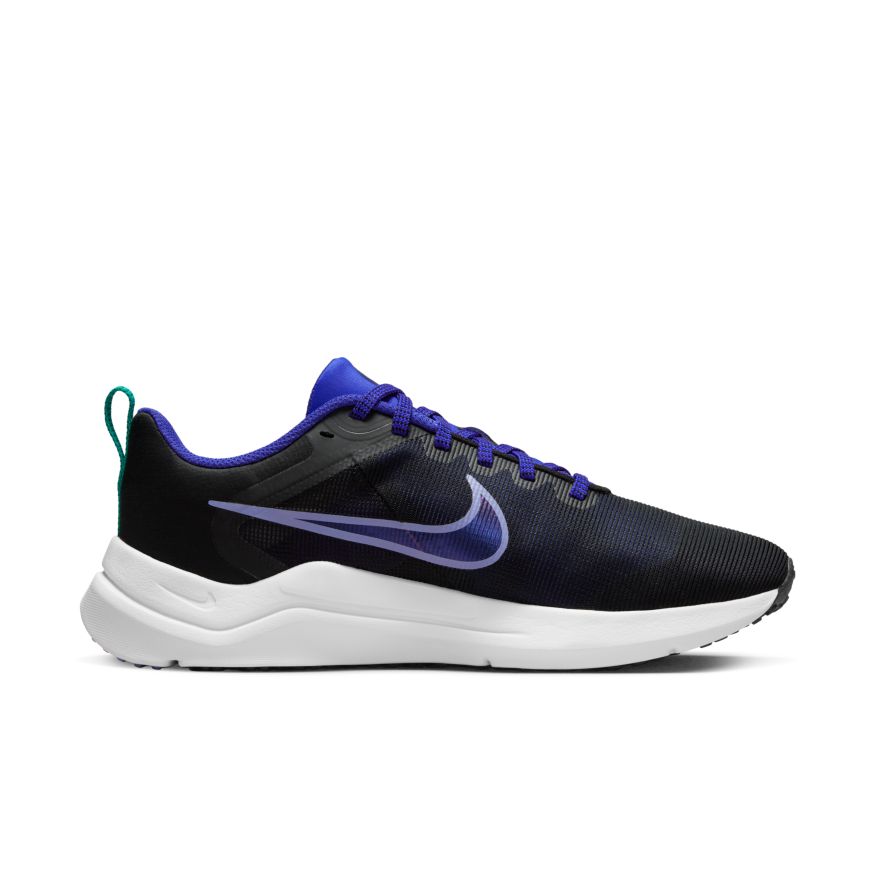 Nike NIKE WOMEN'S DOWNSHIFTER 12 BLACK/PURPLE ROAD RUNNING SHOE - INSPORT