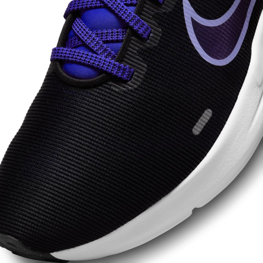 Nike NIKE WOMEN'S DOWNSHIFTER 12 BLACK/PURPLE ROAD RUNNING SHOE - INSPORT