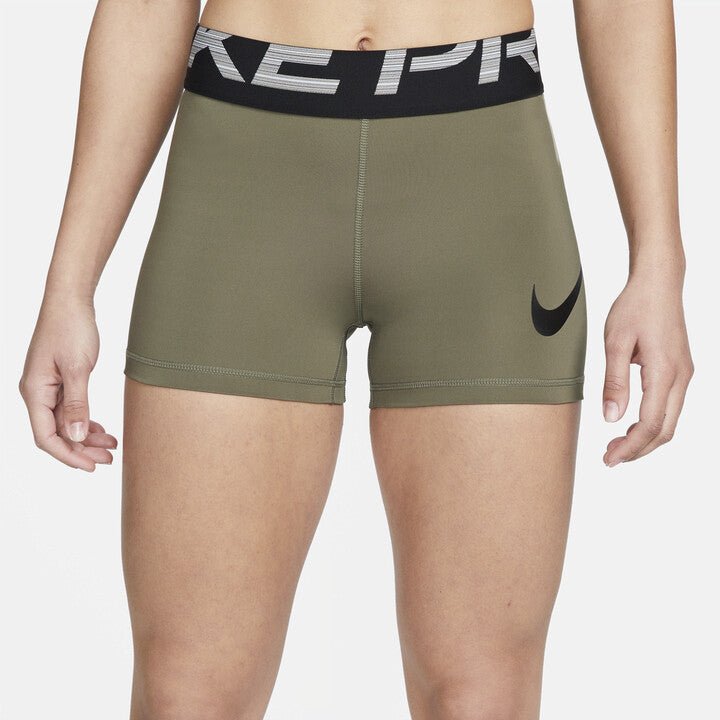 Nike NIKE WOMEN'S DRI-FIT GREEN SHORT - INSPORT