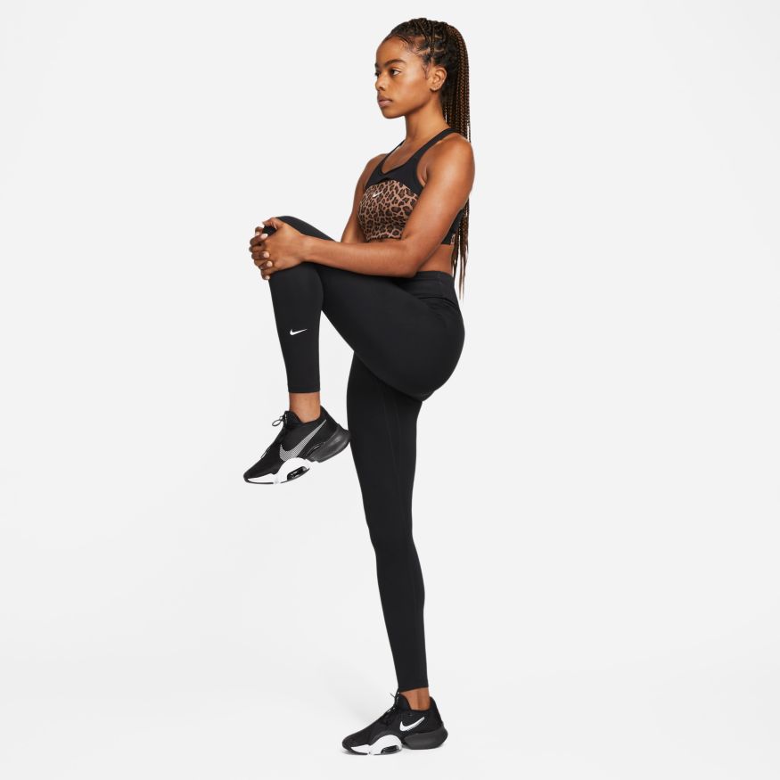 Nike NIKE WOMEN'S ONE HIGH-RISE DRI-FIT BLACK TIGHTS - INSPORT