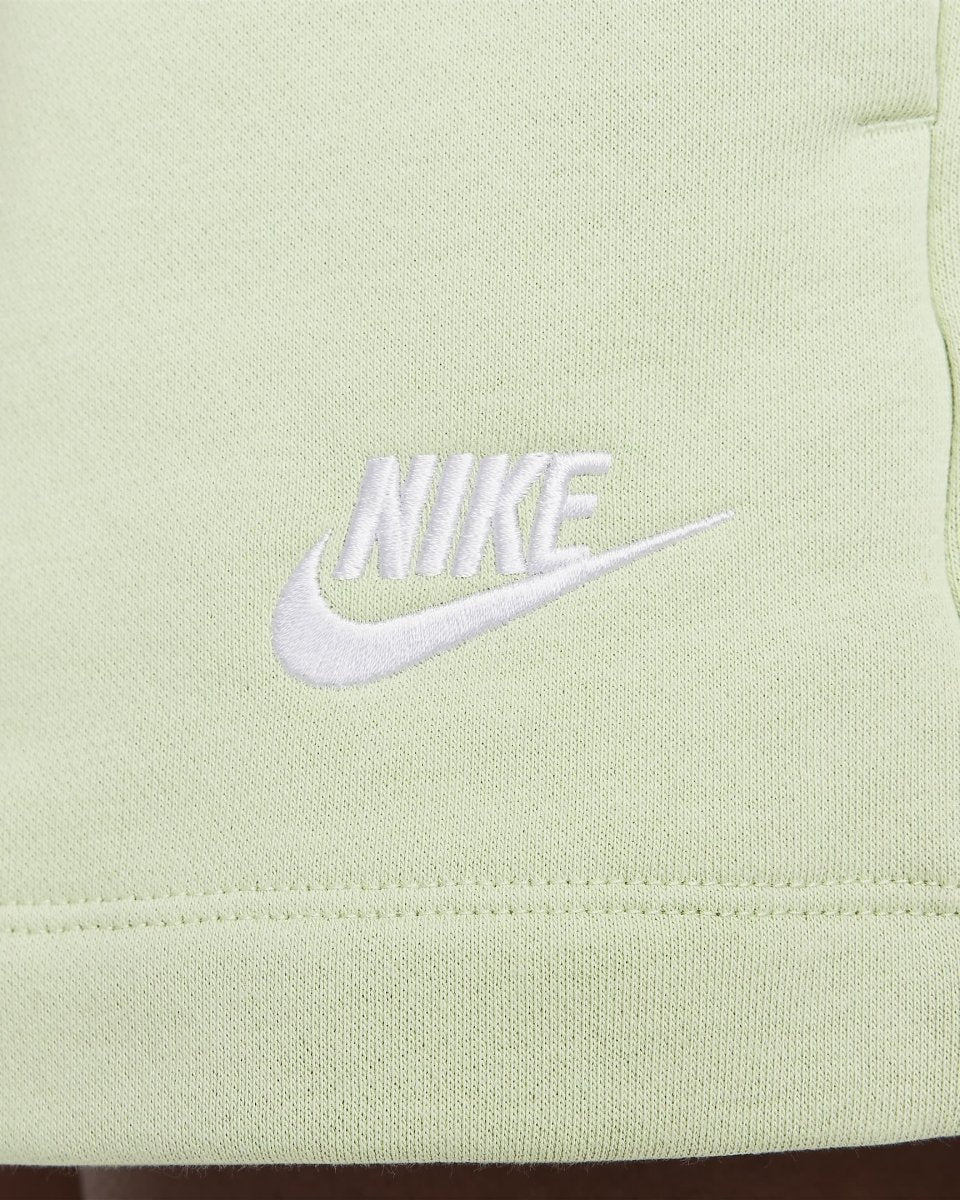 Nike NIKE WOMEN'S SPORTSWEAR CLUB FLEECE GREEN MID-RISE SHORTS - INSPORT