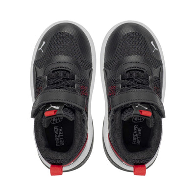 Puma PUMA INFANT'S ANZARUN BLACK/RED SHOES - INSPORT