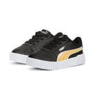 Puma PUMA INFANT'S CARINA HALO BLACK/SILVER SHOE - INSPORT