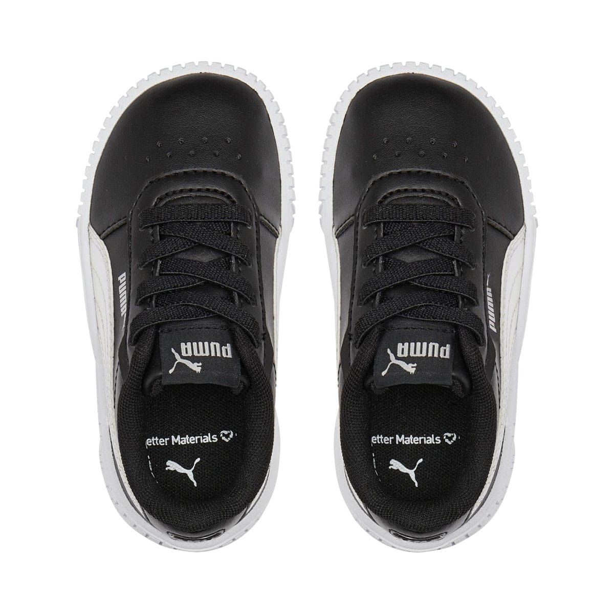 Puma PUMA INFANT'S CARINA HALO BLACK/SILVER SHOE - INSPORT