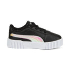 Puma PUMA INFANT'S CARINA HALO BLACK/SILVER SHOE - INSPORT