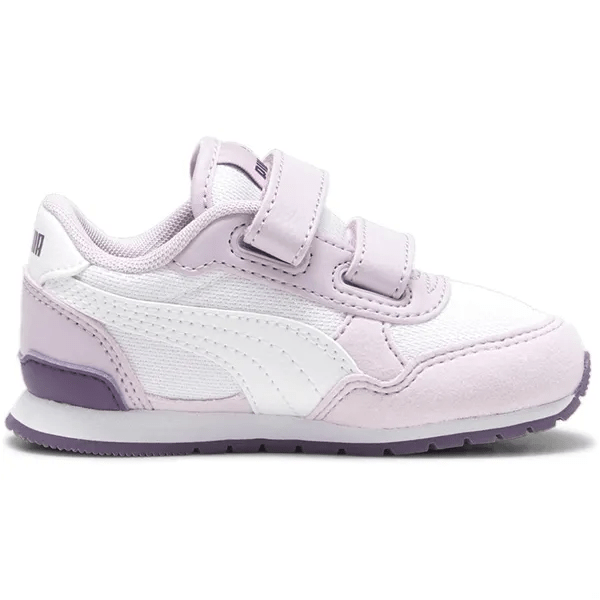 PUMA KIDS ST RUNNER WHITE GRAPE SHOES