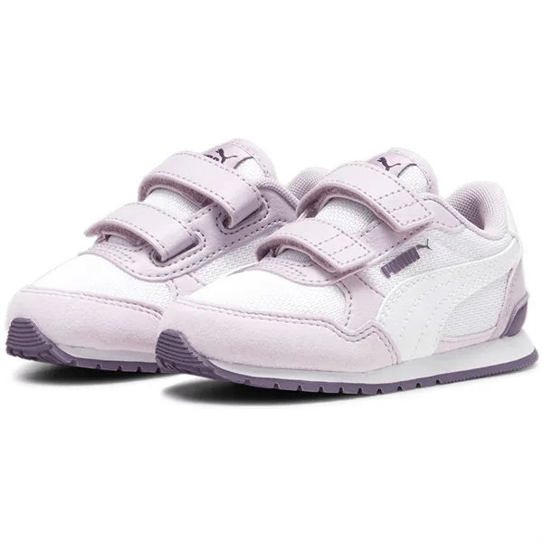 PUMA KIDS ST RUNNER WHITE GRAPE SHOES INSPORT
