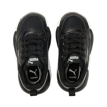 Puma PUMA INFANT'S X-RAY 2 SQUARE BLACK/WHITE SHOE - INSPORT