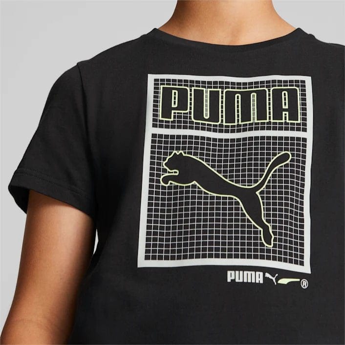 Puma PUMA JUNIOR ARCTIC STARS BLACK TEE - INSPORT