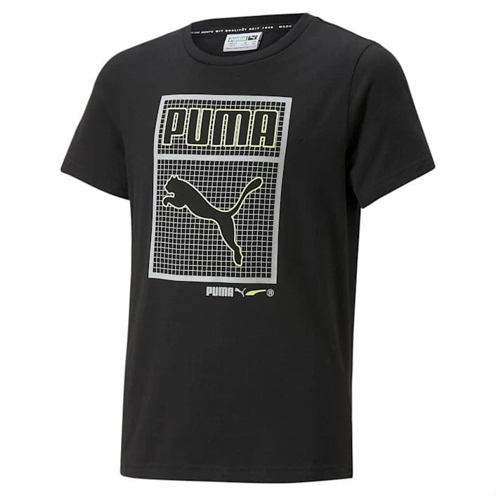 Puma PUMA JUNIOR ARCTIC STARS BLACK TEE - INSPORT