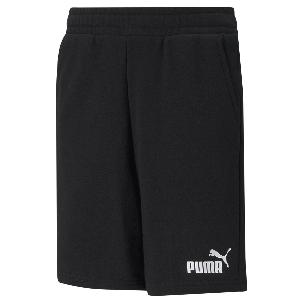 Puma PUMA JUNIOR ESSENTIALS BLACK SWEAT SHORTS - INSPORT