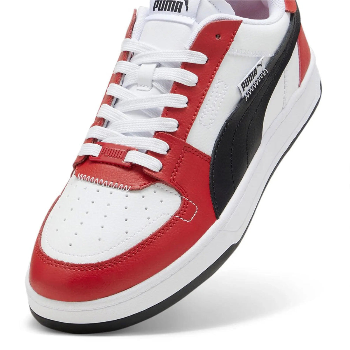 PUMA MEN S CAVEN VTG 2.0 RED WHITE BLACK SHOES INSPORT