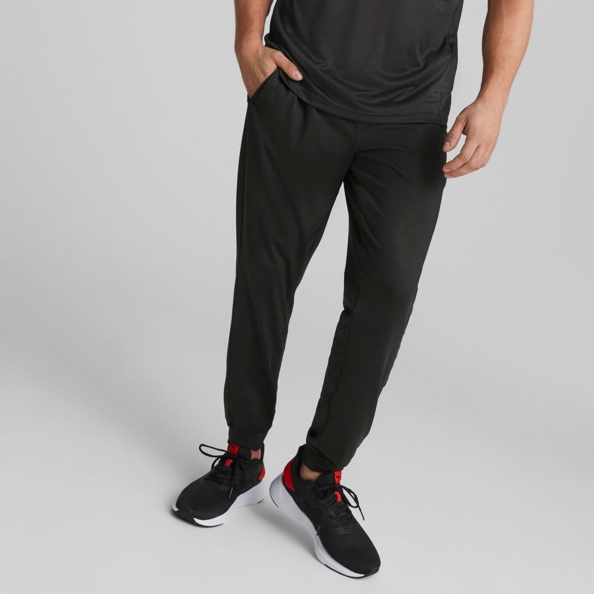 Puma Track Pants. AU Stock (Red & Navy Black available)