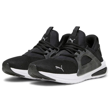 PUMA MEN S ENZO EVO BLACK WHITE SHOES INSPORT