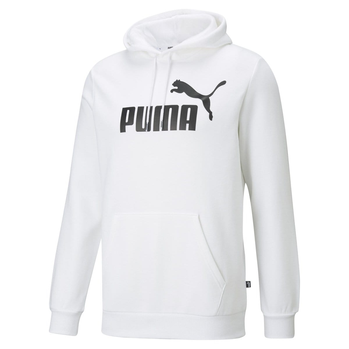 Puma PUMA MEN'S ESSENTIALS BIG LOGO WHITE HOODIE - INSPORT