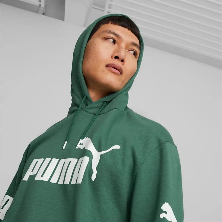 Green puma hoodie sales mens
