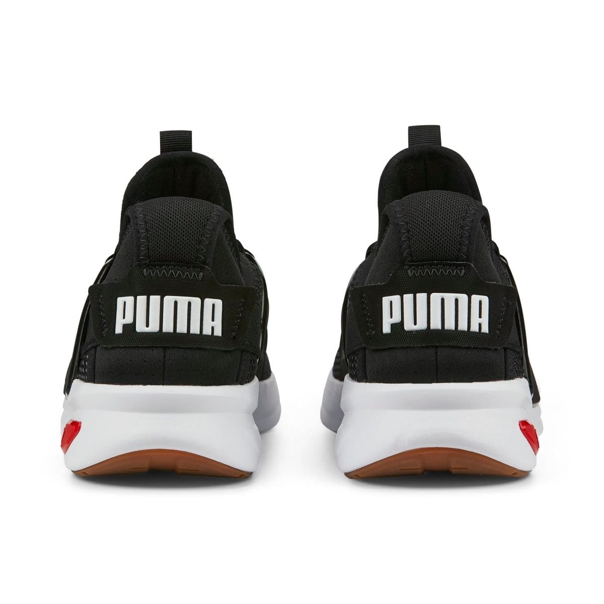 Puma PUMA MEN'S SOFTRIDE ENZO BLACK/RED SHOE - INSPORT