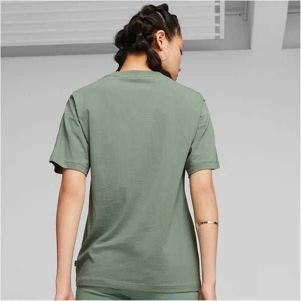 Olive green puma shirt womens sales