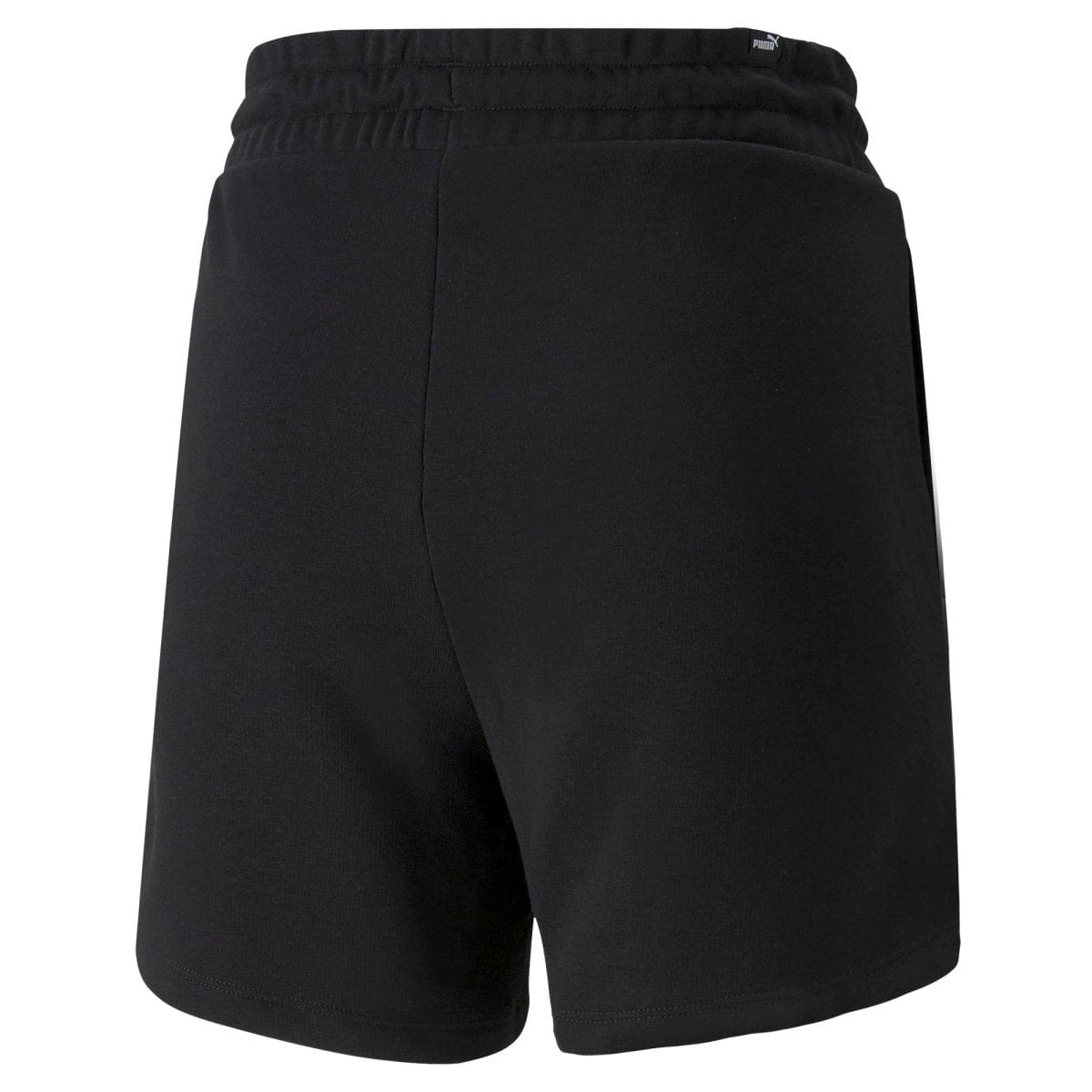 Puma PUMA WOMEN'S ESSENTIALS HIGH WAIST BLACK SHORTS - INSPORT