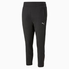 Puma PUMA WOMEN'S EVOSTRIPE HIGH-WAIST BLACK TRACKPANTS - INSPORT