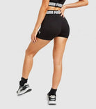 Puma PUMA WOMEN'S TRAIN 3 BLACK SHORT TIGHTS - INSPORT