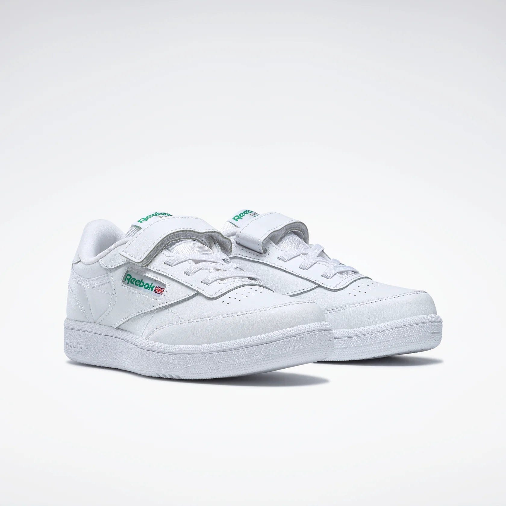 REEBOK TODDLER S CLUB C WHITE GLEN SHOES INSPORT